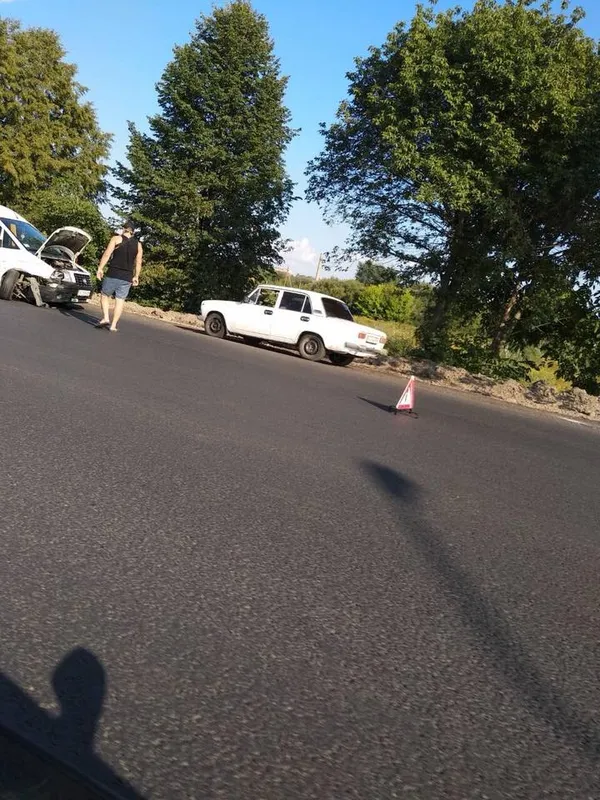 Поблизу Луцька – аварія за участю патрульних (фото)
