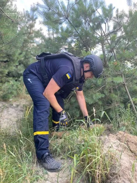 Ручна граната і п'ять снарядів: на Волині знайшли старі боєприпаси (фото)
