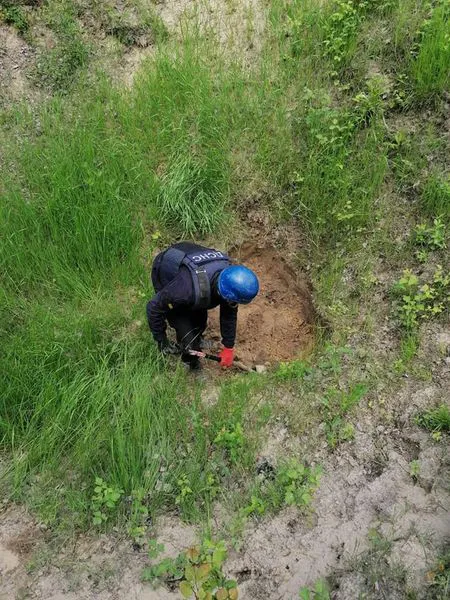 На території приватного господарства на Ковельщині знайшли 77 артснарядів (фото, відео)