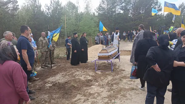 Назавжди 45: на Волині попрощалися з командиром міномета Олександром Басюком (фото)