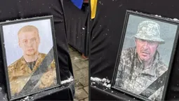 Навіки 20 та 48: у Ковелі попрощалися з двома загиблими Героями (фото)