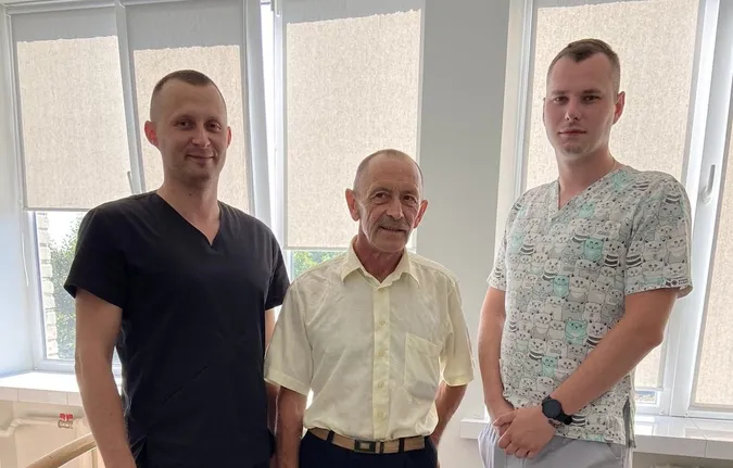 Лікарі зашили виразку волинянину, а наступного дня поставили його на ноги