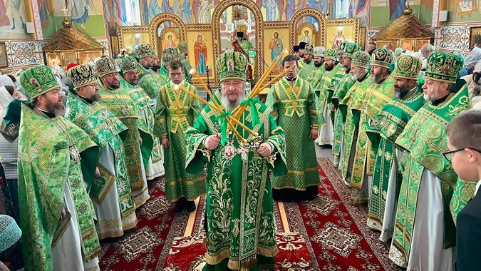 У Ковелі УПЦ МП відправляє служби на честь святого, який є покровителем російської армії