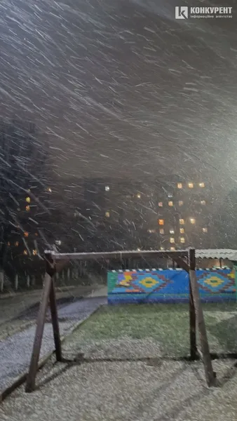 Неочікувано: напередодні Різдва Луцьк засипає снігом (фото, відео)