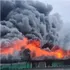 Російські дрони вдарили по підприємству у Маневичах – спалахнула масштабна пожежа