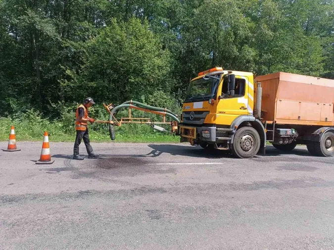 На Волині ремонтують трасу міжнародного значення між Ратне і Ковелем (фото)