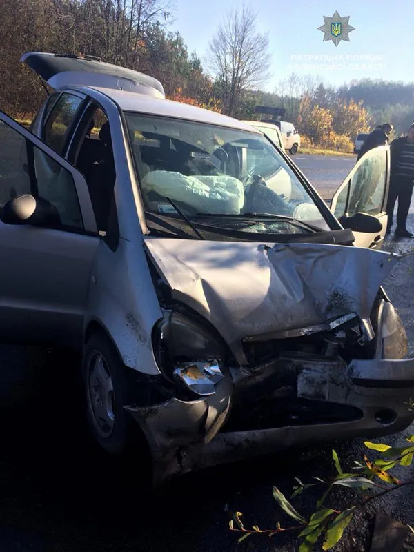 За півдня у Луцьку сталося вісім аварій