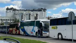 Перевізники влаштували акцію протесту під Волинською ОДА