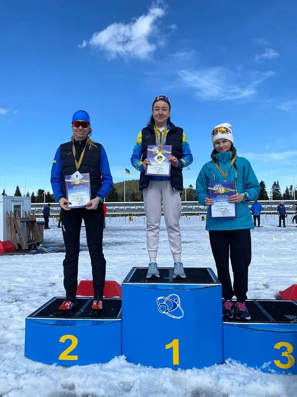 Волинянка виборола перемоги на чемпіонаті України з лижних перегонів (фото)