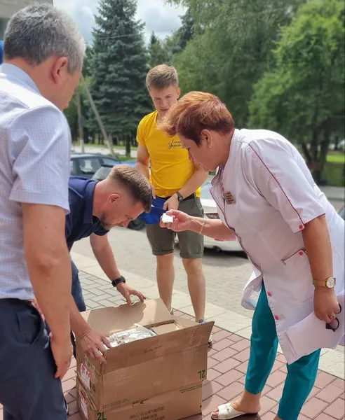 Підгайцівська громада передала Луцькій райлікарні гуманітарну допомогу (фото)