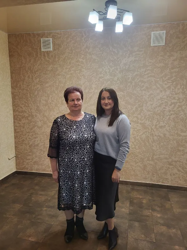 Ольга Михайлівна зі своєю донькою – найдорожчою підтримкою та гордістю