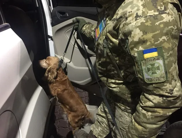 У «Ягодині» собака «винюхав» в чоловіка наркотики
