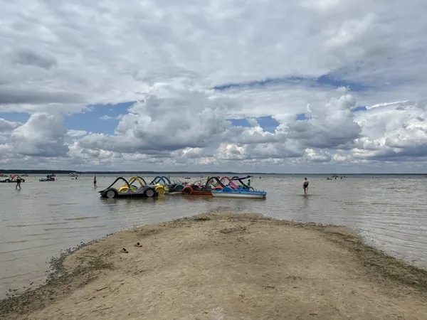 Рівень води у Світязі зараз