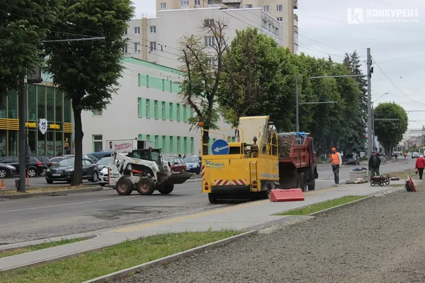 Ремонт проспекту Волі у Луцьку: що там відбувається зараз (фото)