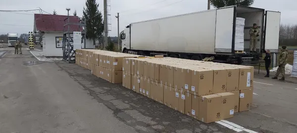 На Волині вилучили рекордну партію контрабандних цигарок на понад 10 млн грн
