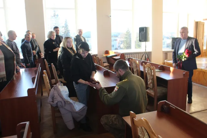 Загиблого волинянина Олександра Муковського нагородили орденом «За мужність»