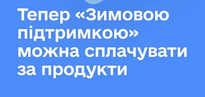 1 000 грн «Зимової підтримки» тепер можна витратити на продукти: де саме