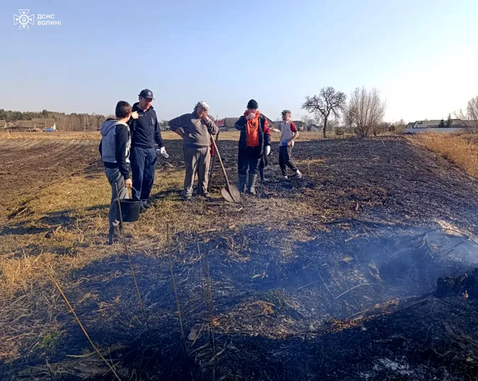 Волинь – у вогні: через паліїв ландшафти нагадують пекло (фото)