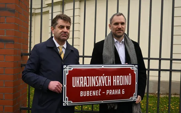 У Празі посольство росії тепер розташоване на вулиці Українських Героїв (фото)