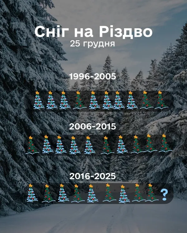 ☃️Коли востаннє на Волині було Різдво зі снігом