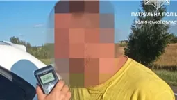 На Волині патрульним «здали» п'яного водія (фото)