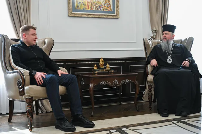 Тарас Шкітер обговорив з митрополитом Епіфанієм духовне життя Волині (фото)