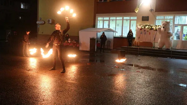 У Підгайцівській громаді засвітили головну ялинку (фото, відео)
