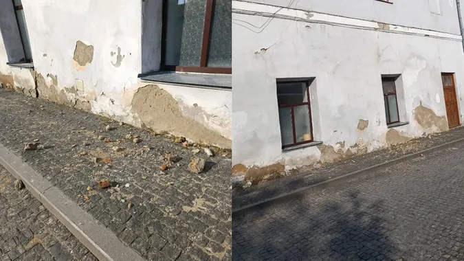У Луцьку руйнується фасад фахового коледжу: на ремонт бракує грошей