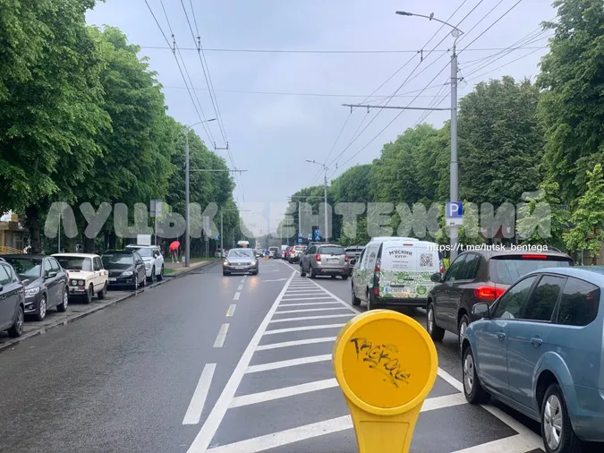 У Луцьку проспект Волі паралізувало: є жертви (фото)
