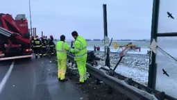 У Польщі розбилася фура на волинських номерах (фото)