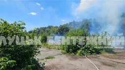 Дим було видно здалеку: у Луцьку на Львівській – пожежа (фото)