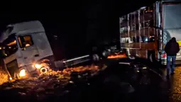 Поблизу Володимира фура злетіла у кювет (фото)