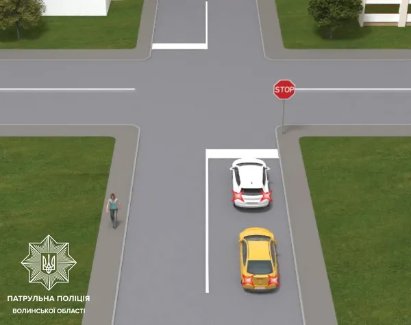 Не зупинився на STOP: у Луцьку покарали водія Volvo