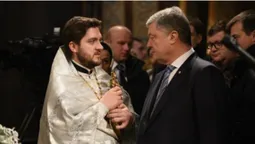 Волинський священик показав як відбувалося богослужіння у Софії Київській (фото)