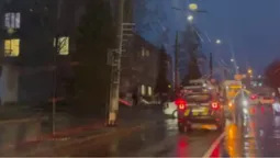 У Луцьку на Винниченка аварія: автомобіль збив велосипедиста (відео)