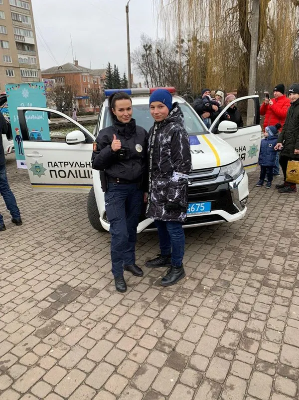 У Ковелі відбулася акція «Різдво з патрульними» (фото)