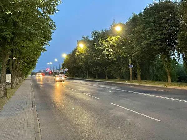 На Набережній в Луцьку облаштували LED-освітлення (фото, відео)