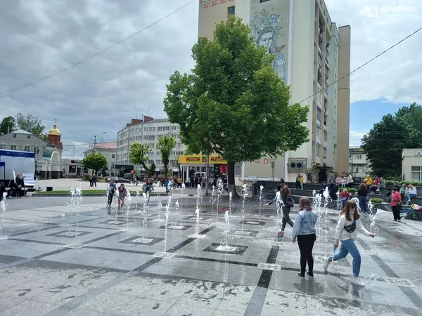 У центрі Луцька організували свято для дітей (фото)
