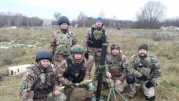 Мінометники Волинської тероборони показали, як вчаться нищити ворога (фото)