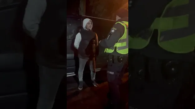 У Луцьку зловили п'яного водія під час комендантської години (відео)