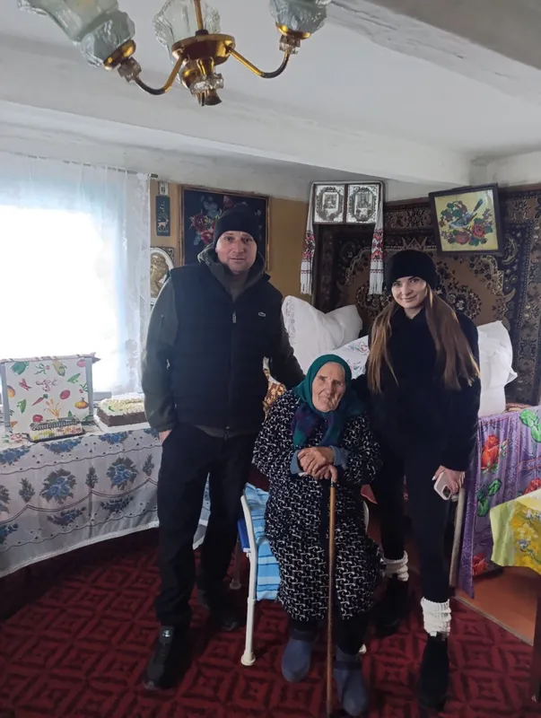 На Волині довгожителька відзначила 90-річчя