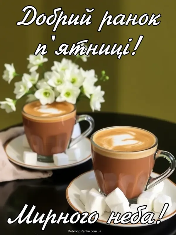 ☕️ Доброго ранку в п'ятницю: веселі побажання гарного дня і чудових вихідних