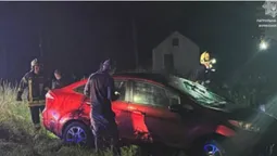 Зупинив кювет: у Ковелі п'яний водій «без прав» втікав від патрульних (фото)