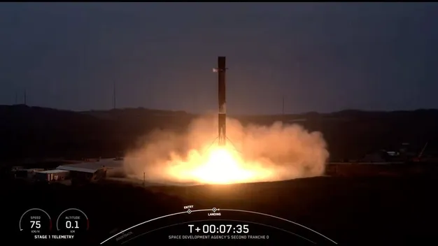 SpaceX запустила ще 13 супутників для Космічних сил США