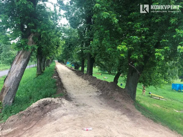 У луцькому парку почали ремонт дамби: що тут буде