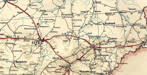 Мандрівка в часі: Волинь на автокарті 1937-1938 років