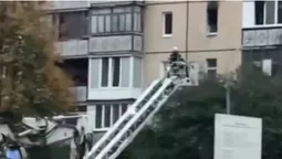 У Луцьку зранку загорілася квартира на Кравчука (фото)
