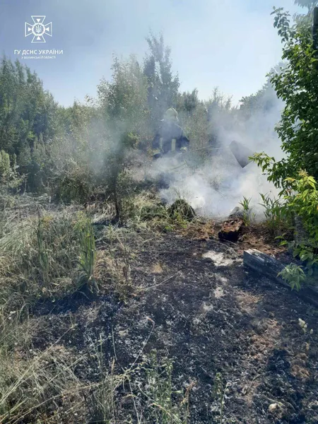 Суха рослинність, баня і будинки: за добу на Волині погасили 7 пожеж (фото)