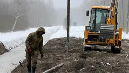 На Волині продовжують укріплювати кордон з Білоруссю