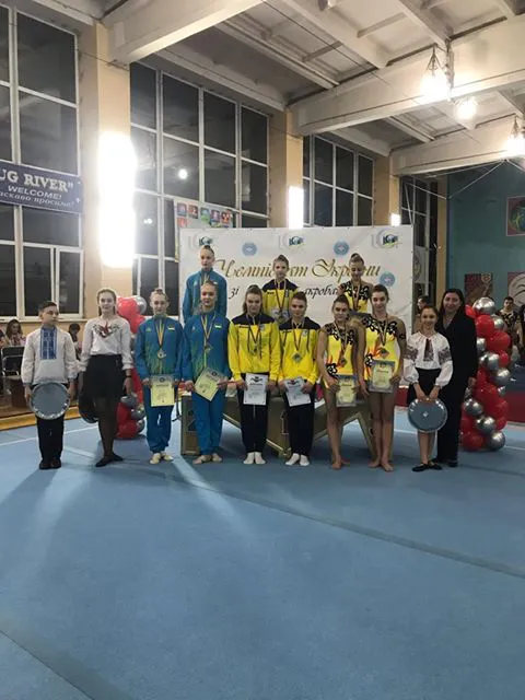 Волинські акробатки вибороли нагороди на чемпіонаті України (фото)